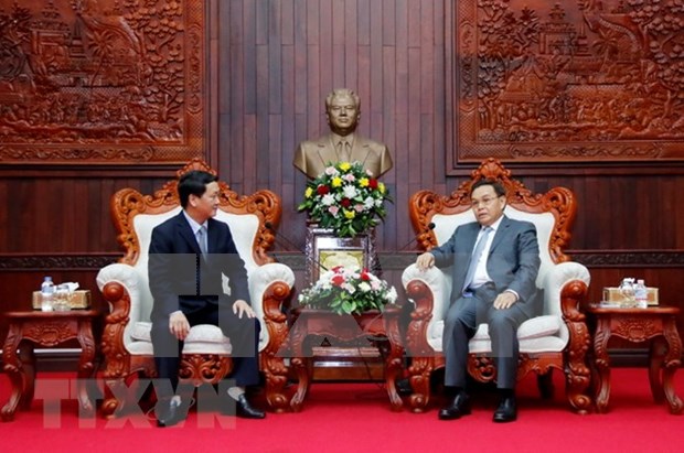 Frentes de la Patria de Vietnam y Laos fomentan cooperacion hinh anh 1