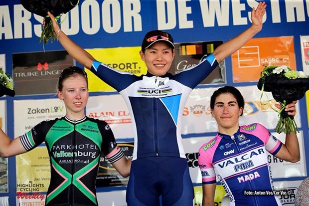 Ciclista vietnamita gana carrera internacional en Belgica hinh anh 1