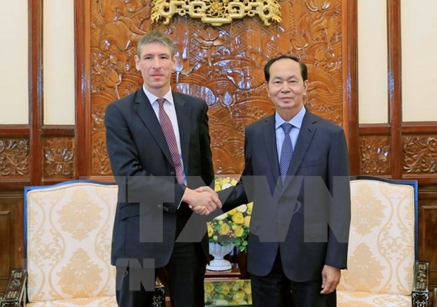 Destaca presidente de Vietnam cooperacion con Reino Unido en todas las esferas hinh anh 1