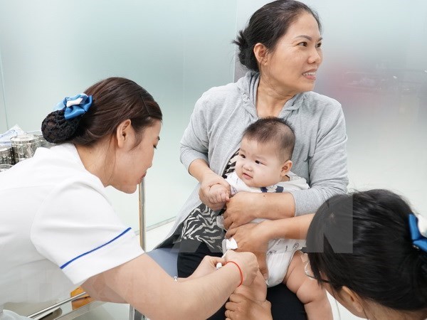 Inauguran en Hanoi mayor centro de vacunacion del pais hinh anh 1