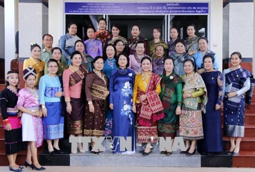 Vicepresidenta Ngoc Thinh manifiesta apoyo a Asociacion de Amistad Laos-Vietnam hinh anh 1