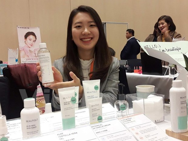 Productos cosmeticos de Corea del Sur en camino a conquistar mercado de Vietnam hinh anh 1