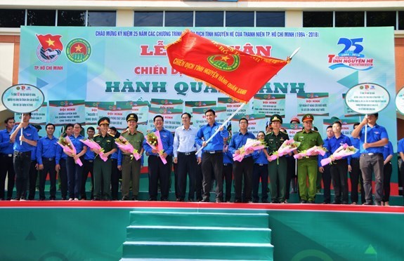Comienza en Ciudad Ho Chi Minh la campana voluntaria de jovenes hinh anh 1