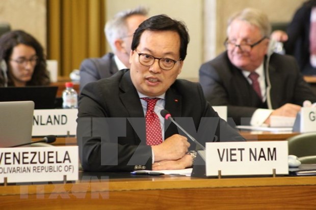 Vietnam destaca necesidad de desarme nuclear en Conferencia de Naciones Unidas hinh anh 1