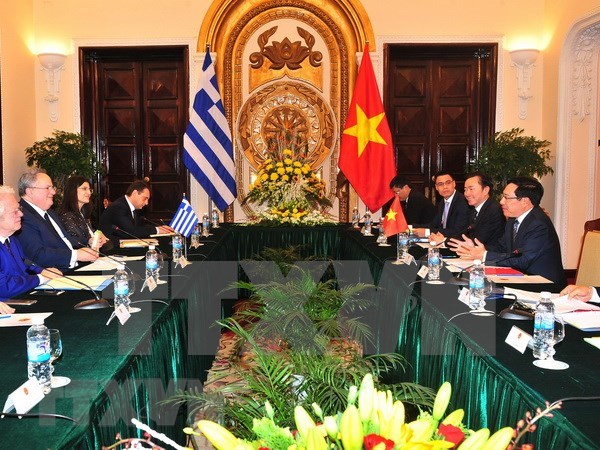 Visita de vicepremier de Vietnam a Grecia impulsa lazos binacionales hinh anh 1
