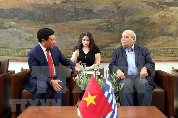 Parlamento de Grecia apoya TLC entre Union Europea y Vietnam hinh anh 1