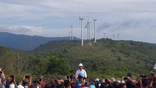 Indonesia inaugura mayor parque eolico en Sudeste de Asia hinh anh 1
