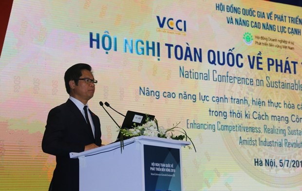Vietnam por garantizar cumplimiento de los ODS en era de la industria 4.0 hinh anh 1