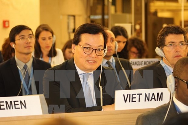 Vietnam participa activamente en sesion del Consejo de Derechos Humanos de la ONU hinh anh 1