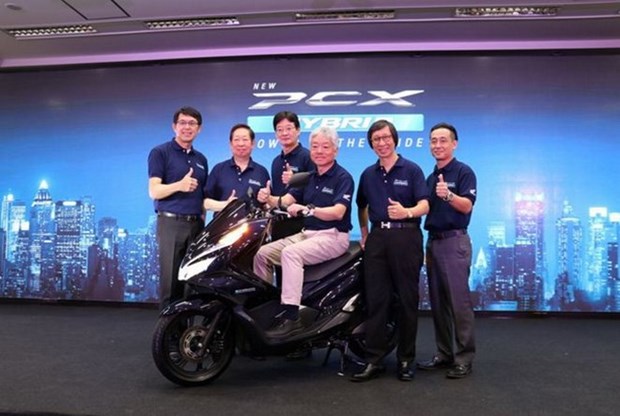Honda y Yamaha apuestan por motocicletas hibridas en Tailandia hinh anh 1