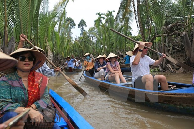 Turistas extranjeros a Vietnam superan nueve millones hasta julio hinh anh 1