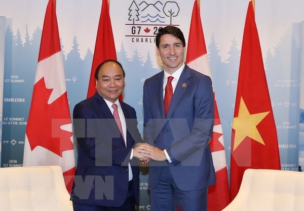 Vietnam felicita a Canada por aniversario de relaciones bilaterales hinh anh 1