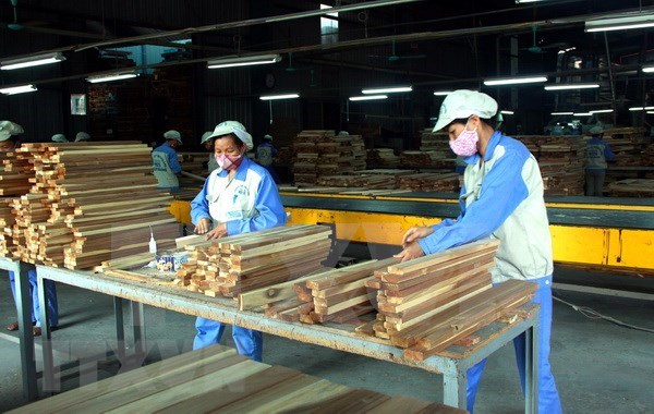 En alza exportaciones silvicolas de Vietnam en los primeros ocho meses de 2018 hinh anh 1