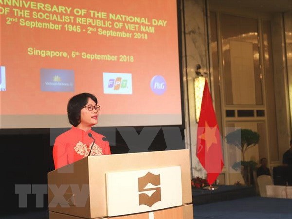 Embajadora de Vietnam destaca a Singapur como socio confiable de su pais hinh anh 1