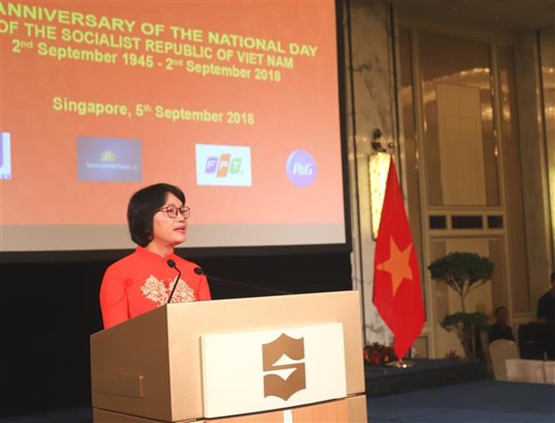 Vietnam reafirma importancia a lazos con Singapur en ocasion del Dia Nacional hinh anh 1