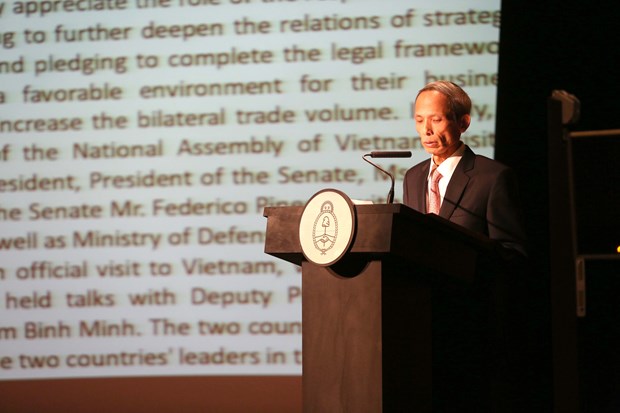 Vietnam y Argentina celebran 45 anos del establecimiento de relaciones diplomaticas hinh anh 1