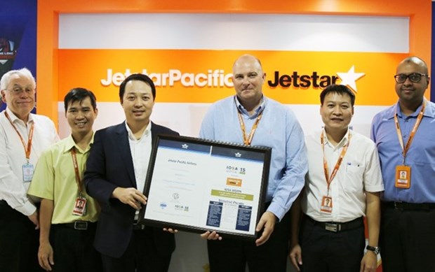 Aerolinea Jetstar Pacific recibe certificado de seguridad operacional internacional hinh anh 1