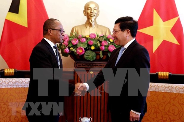 Vietnam dispuesto a estrechar relaciones con Timor Leste, afirma vicepremier hinh anh 1
