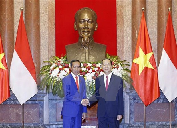 Prensa indonesia acapara visita de Joko Widodo a Vietnam hinh anh 1