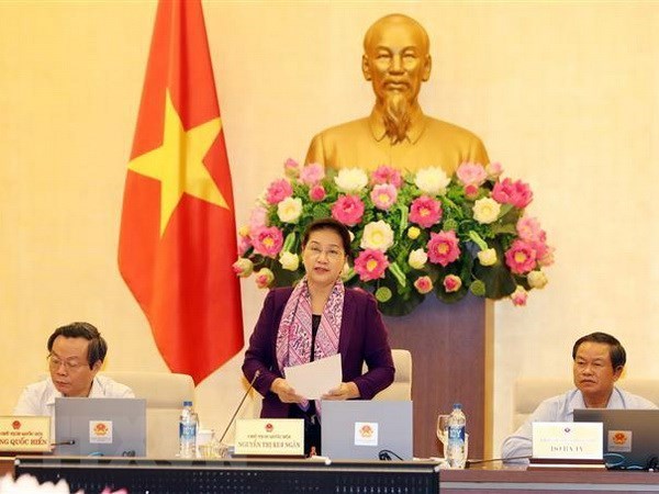 Concluye la XXVII reunion del Comite Permanente de Asamblea Nacional de Vietnam hinh anh 1