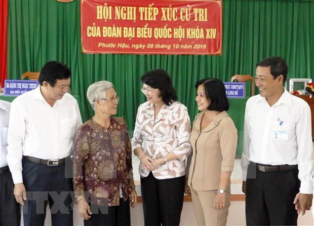 Presidenta interina de Vietnam subraya importancia de actualizar marco legal hinh anh 1
