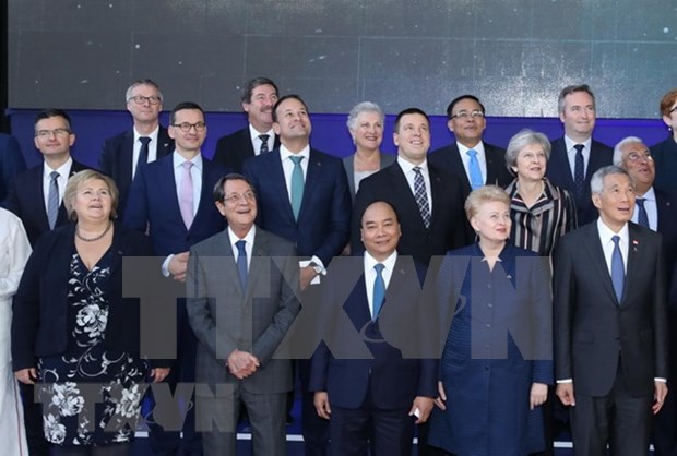 Cumbre de ASEM ratifica su determinacion de fortalecer asociacion Asia-Europa hinh anh 1