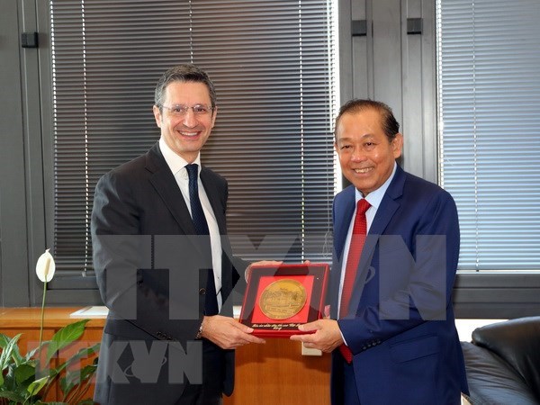 Vietnam e Italia promueven cooperacion judicial hinh anh 1