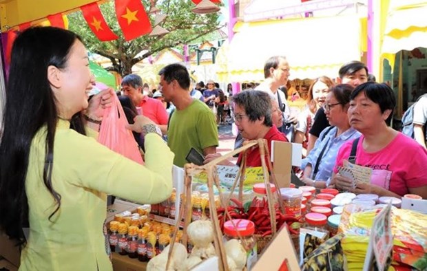 Platos vietnamitas deleitan al publico en VII Feria Internacional de Gastronomia Hong Kong hinh anh 1