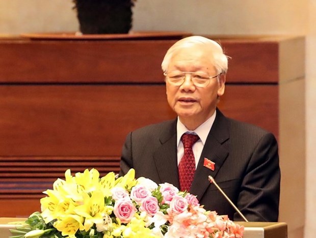 Continuan felicitaciones a nuevo presidente vietnamita por parte de gobiernos extranjeros hinh anh 1