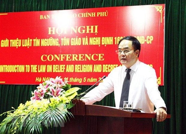 Vietnam y Rusia intercambian experiencias en gestion de asuntos religiosos hinh anh 1