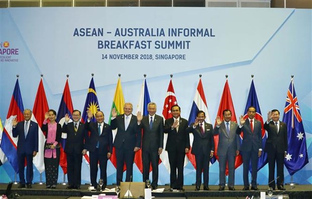 ASEAN y Australia acuerdan fortalecer cooperacion en sectores de prioridad hinh anh 1