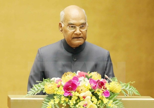Destaca presidente de la India significado especial de las relaciones con Vietnam hinh anh 1
