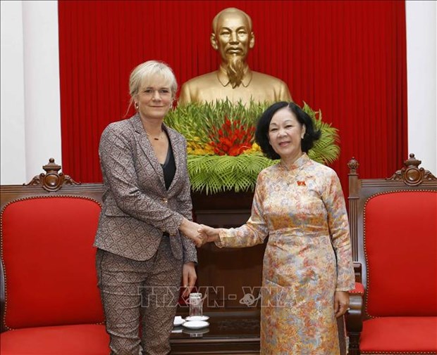 Vietnam considera importantes y prioriza nexos con Alemania hinh anh 1