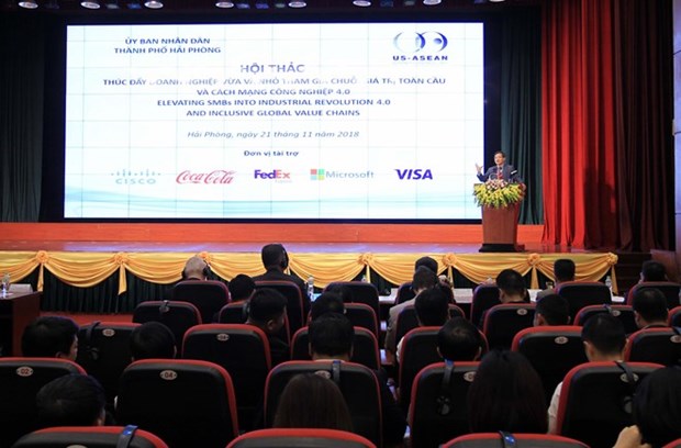 Estados Unidos ofrece asistencia a pequenas y medianas empresas de Vietnam hinh anh 1