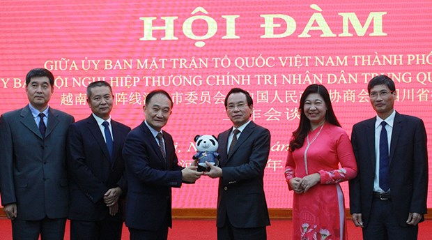 Hanoi y provincia china de Sichuan dispuestos a ampliar cooperacion multifacetica hinh anh 1
