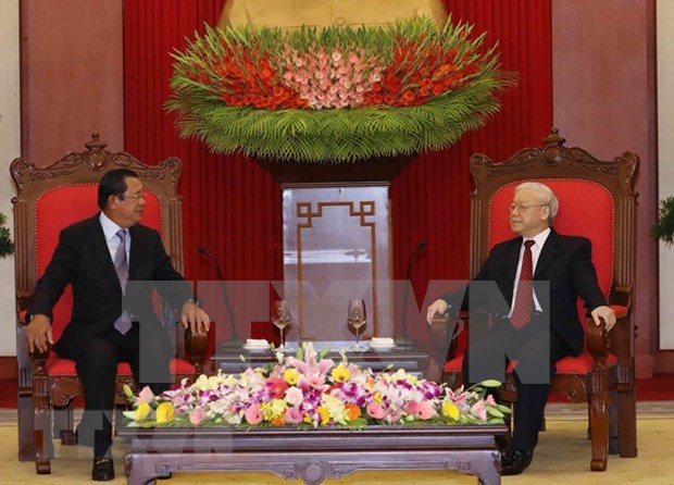 Vietnam atesora lazos de amistad y cooperacion con Camboya, dice dirigente partidista hinh anh 1
