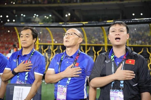 Seleccion de futbol vietnamita confirma mayores esfuerzos en la final de AFF Suzuki Cup hinh anh 1