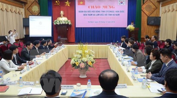 Promueven inversion sudcoreana en provincia Ha Nam de Vietnam hinh anh 1