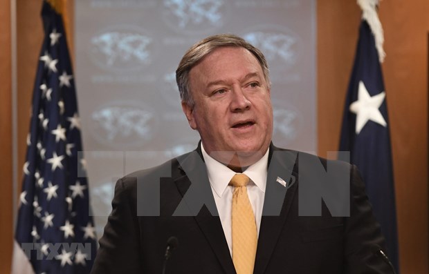 Secretario norteamericano Pompeo menciona posibilidad de otras reuniones con Corea del Norte hinh anh 1