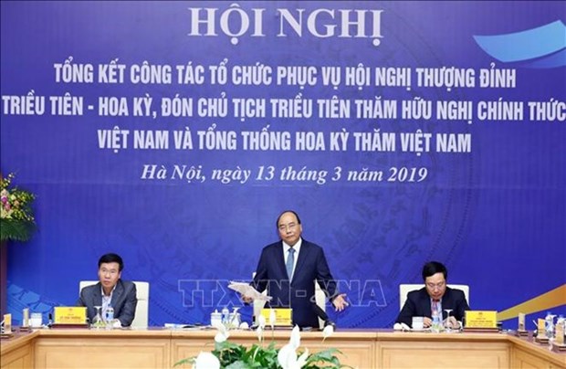 Premier vietnamita elogia esfuerzos de agencias y localidades para la organizacion de Cumbre entre EE.UU. y RPDC hinh anh 1