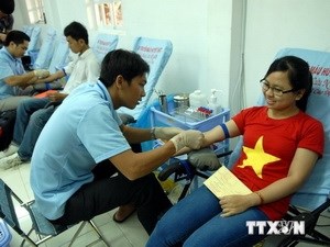 Amplian en Vietnam duracion de campana de donaciones de sangre Recorrido Rojo 2019 hinh anh 1