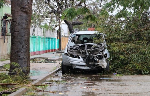 Envia Vietnam condolencias a Mozambique por perdidas causadas por el ciclon Idai hinh anh 1