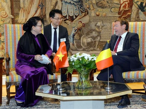 Vietnam considera a Belgica como un socio importante en Europa, afirma maxima legisladora vietnamita hinh anh 1