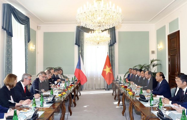 Emiten declaracion conjunta Vietnam y Republica Checa hinh anh 1