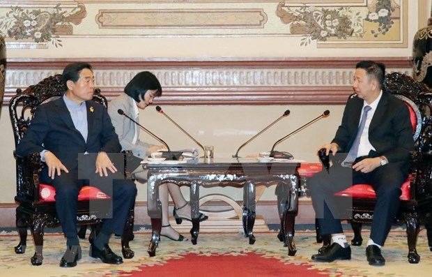 Fomenta Ciudad Ho Chi Minh relaciones con la ciudad sudcoreana de Ansan hinh anh 1