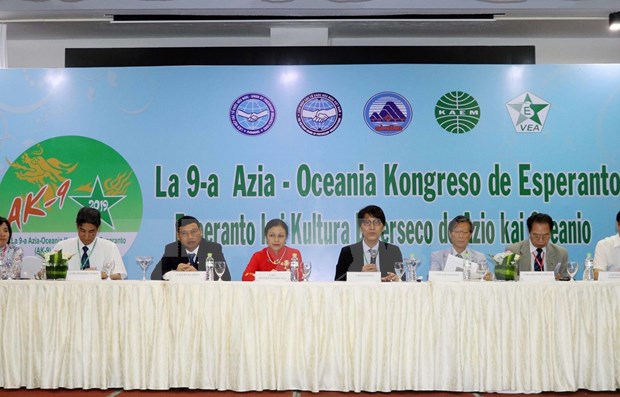Inauguran en Vietnam IX Congreso de Esperanto de Asia y Oceania hinh anh 1