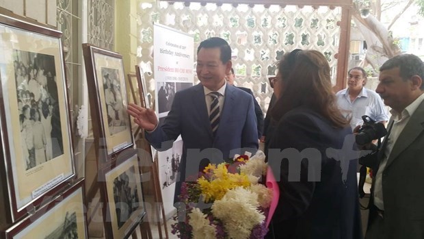 Conmemoran en Egipto natalicio de presidente vietnamita Ho Chi Minh hinh anh 1