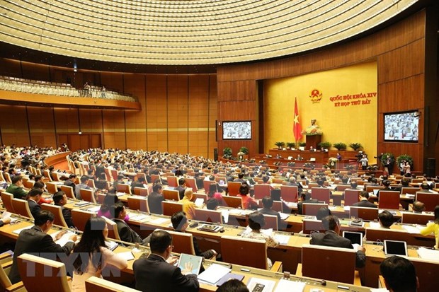 Concluye Parlamento de Vietnam primera jornada del septimo periodo de sesiones hinh anh 1