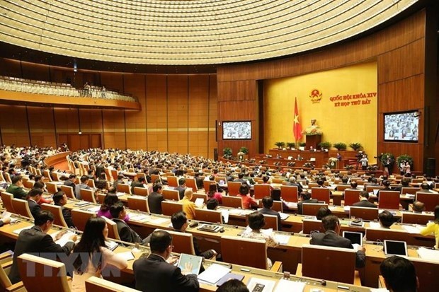 Continua Parlamento de Vietnam analisis sobre borrador de leyes hinh anh 1