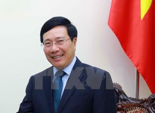 Viceprimer ministro y canciller de Vietnam, Pham Binh Minh, realizara visita a Japon hinh anh 1
